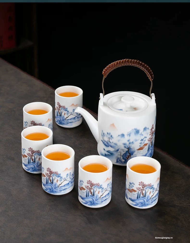 set bộ chén vối