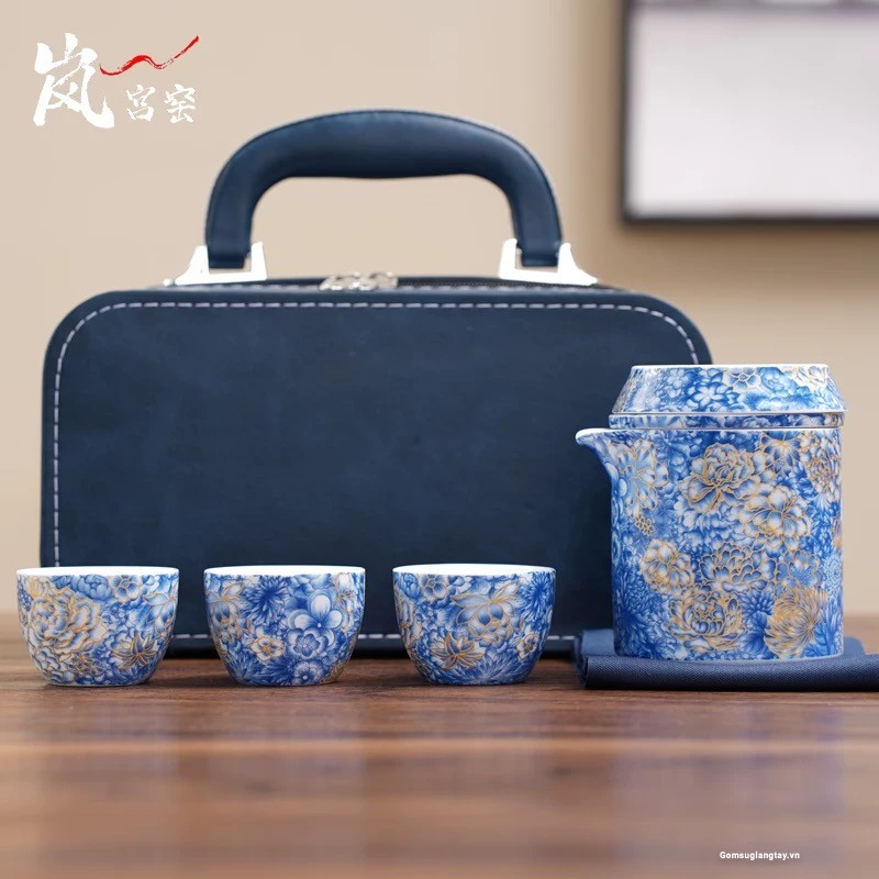 set chén du lịch