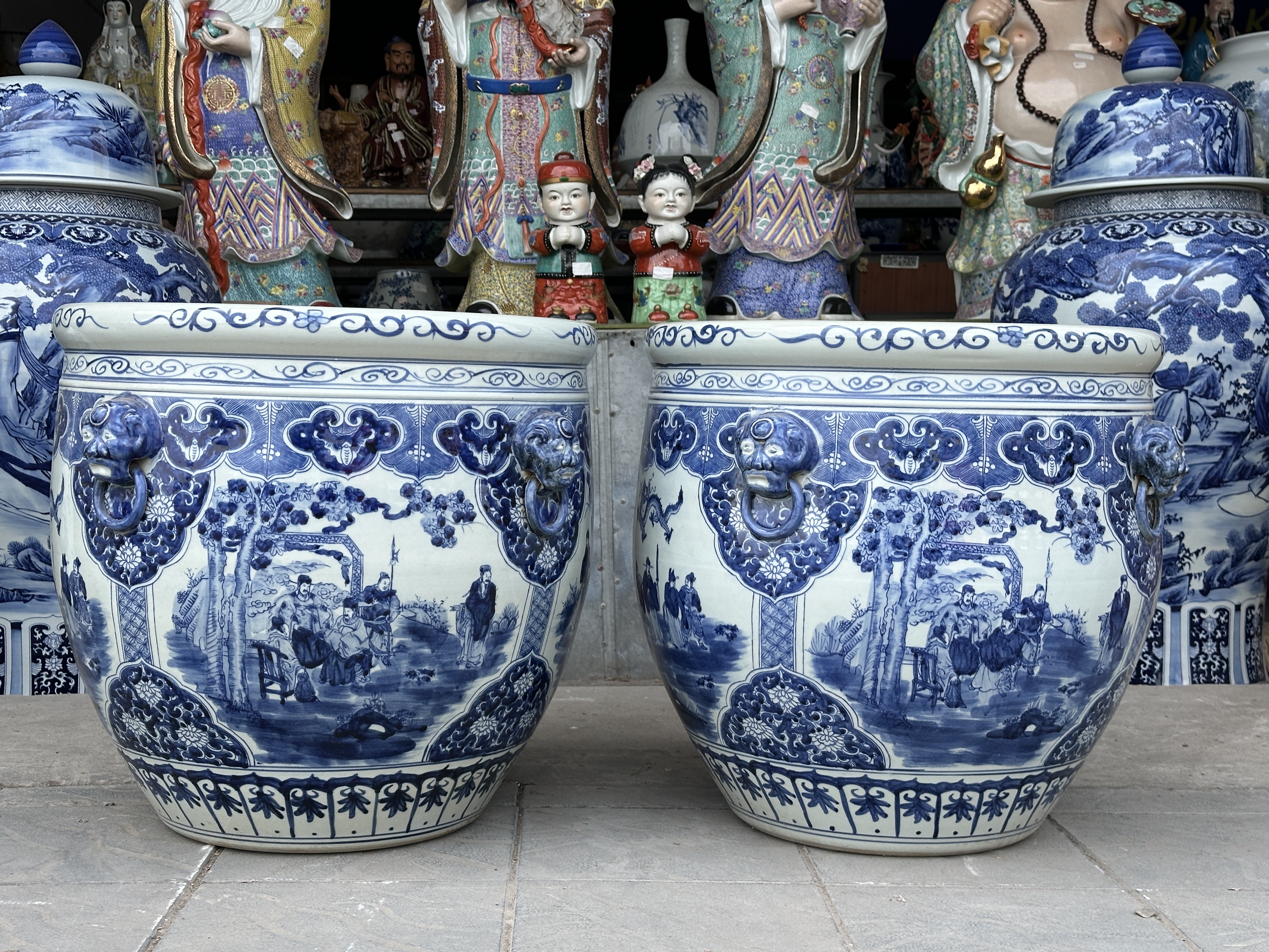 Thống Vẽ Tay Cao Cấp Đk 55cm 
