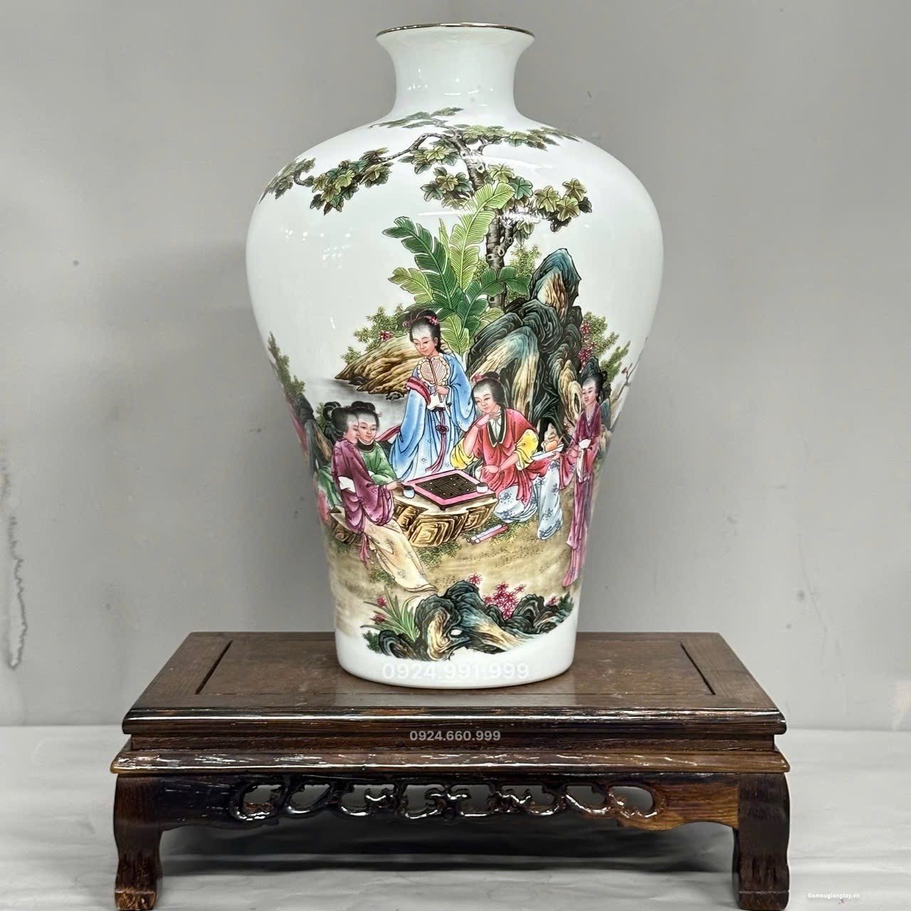 Bình hút lộc sáng mai bình cao 34