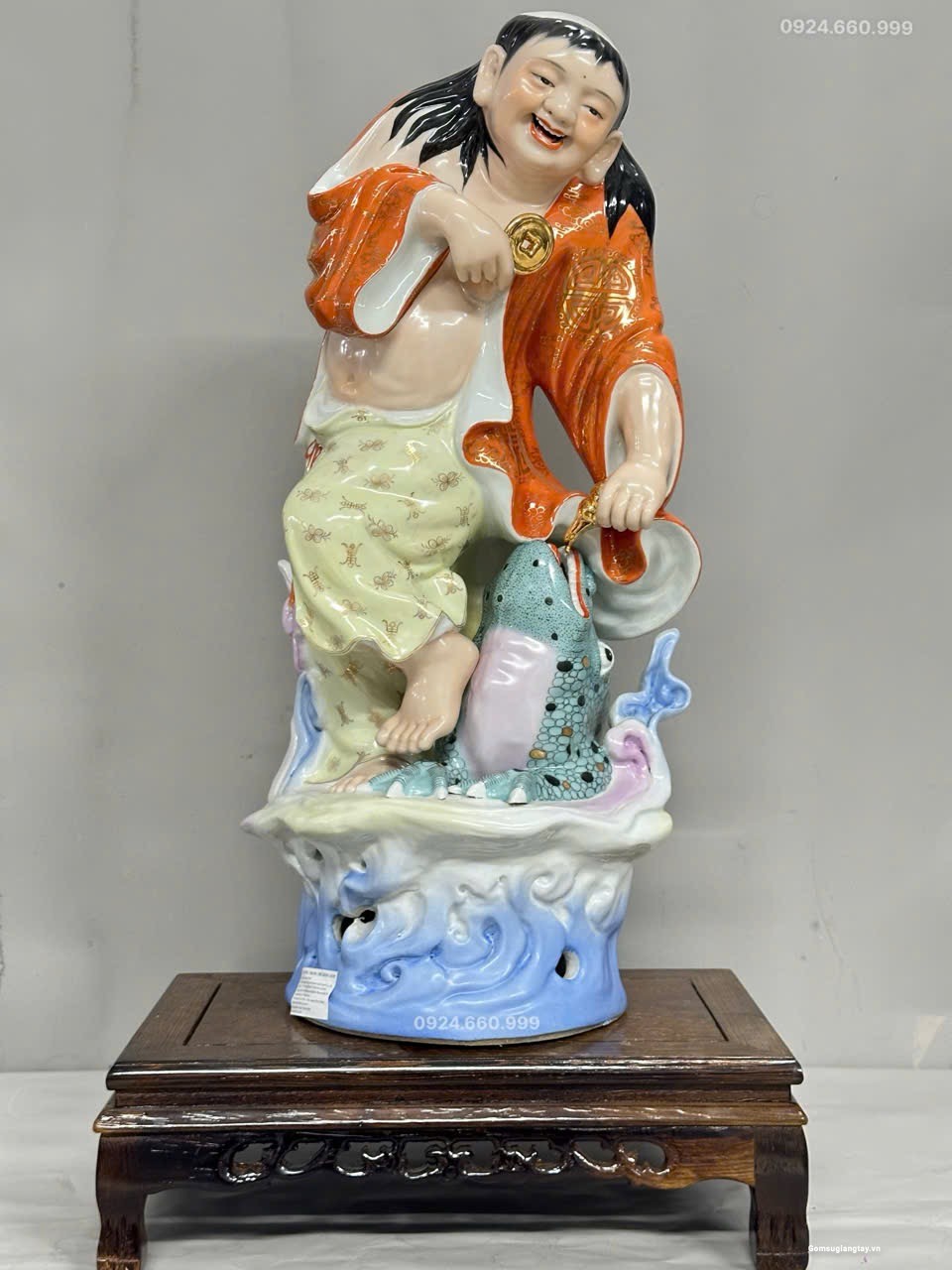 Tượng Lư Hải cao 51 x 25