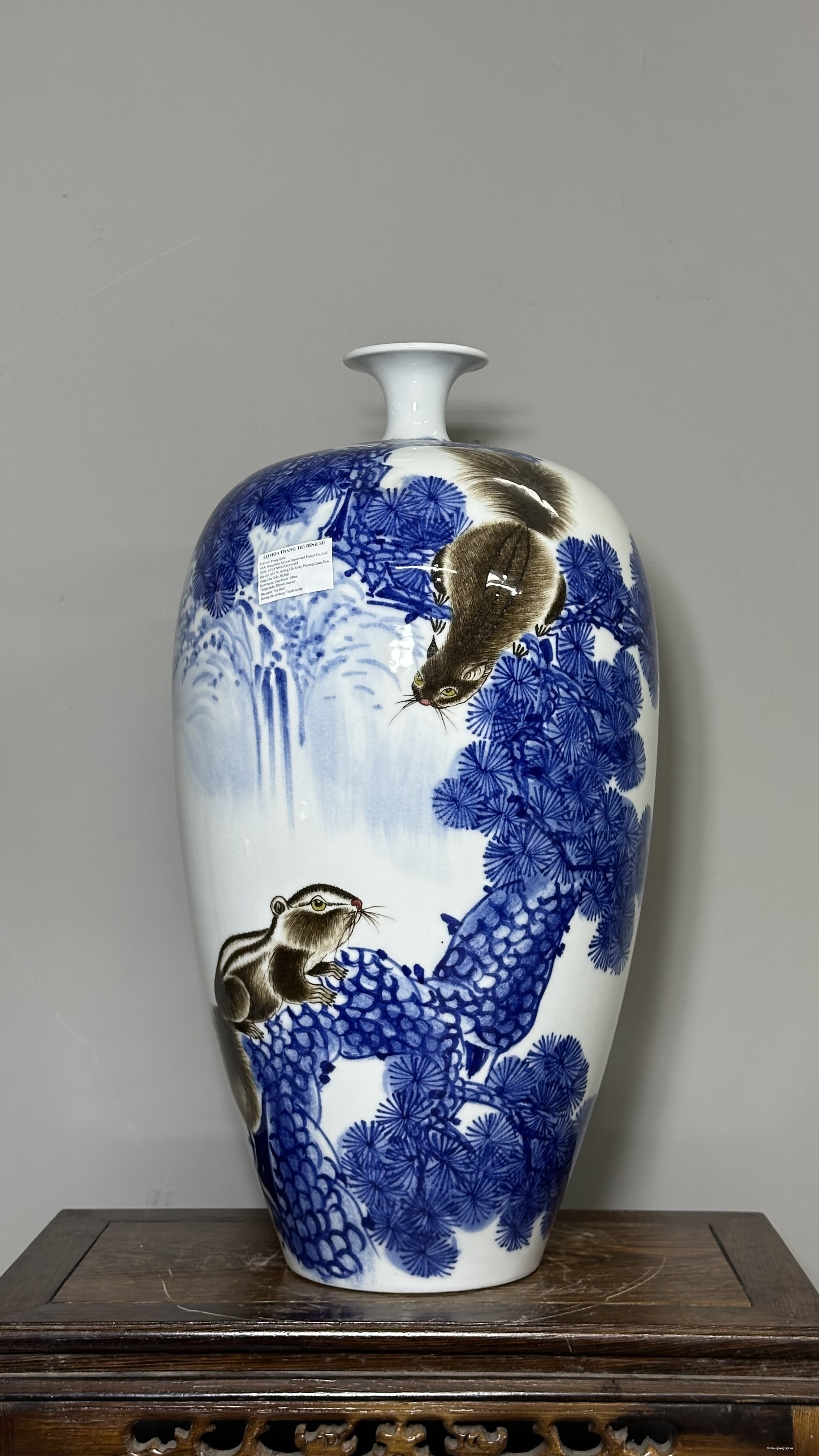 Bình hút lộc dạng cao 1
