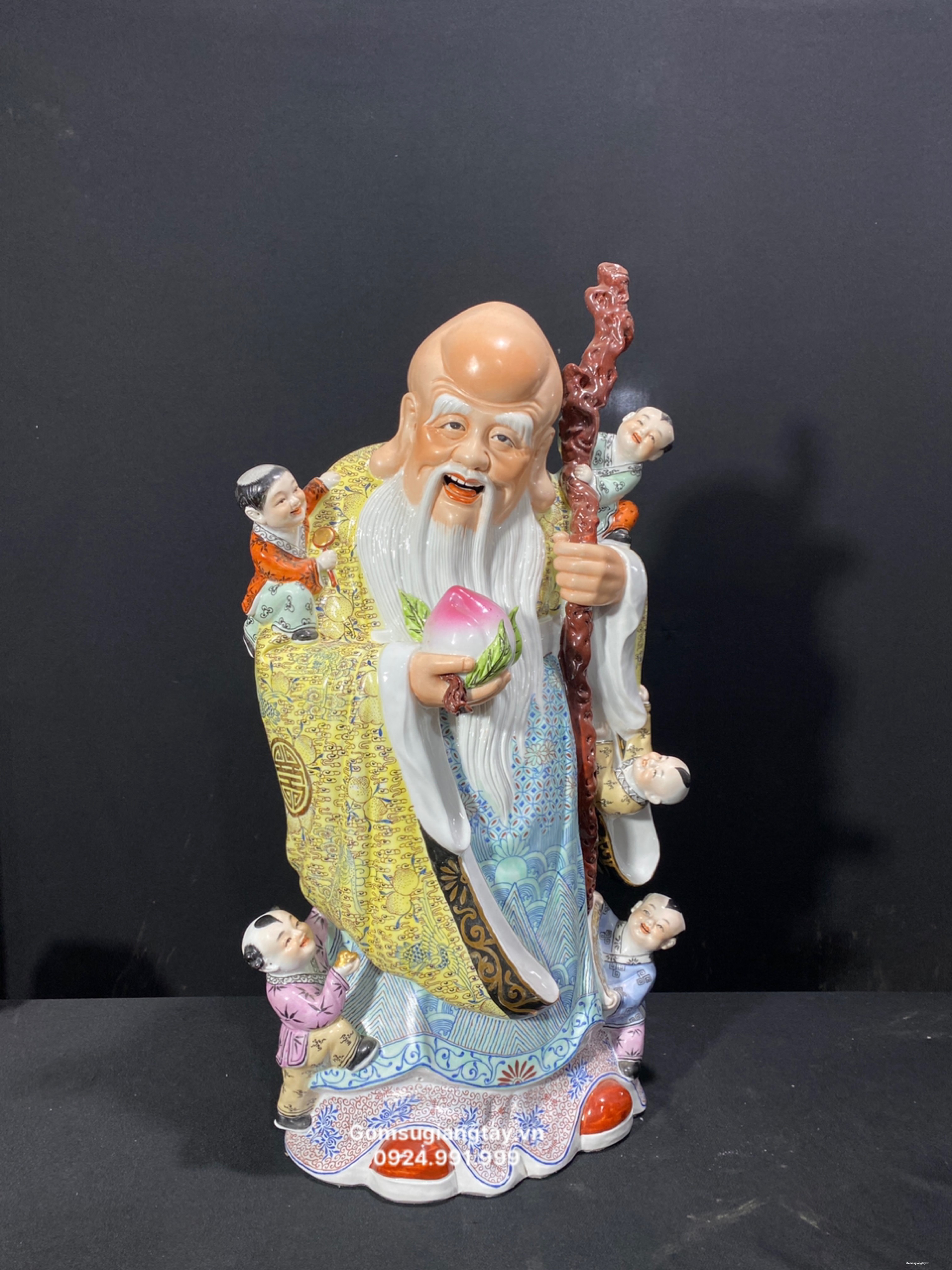 Thọ tinh ngũ phúc lâm môn