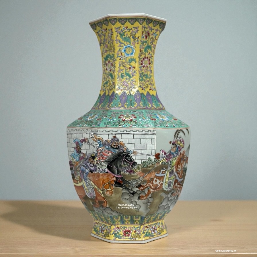 Bình Tam Anh Chiến Lã Bố cao 56,5