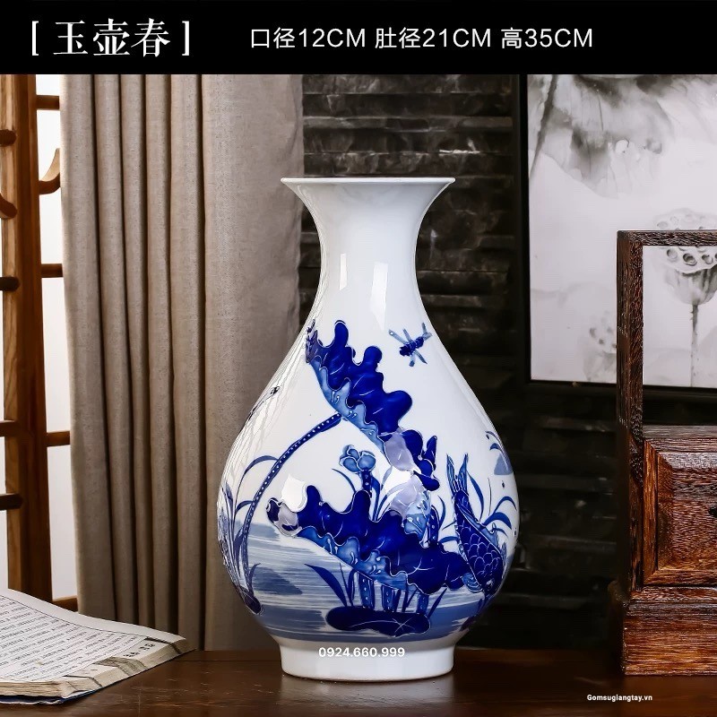 Bình hoa cao 33 x 20