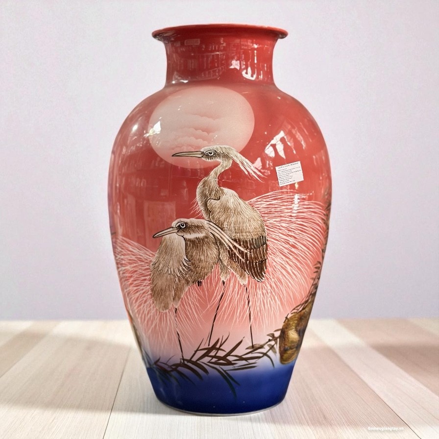 Bình vẽ tay cao cấp 1a