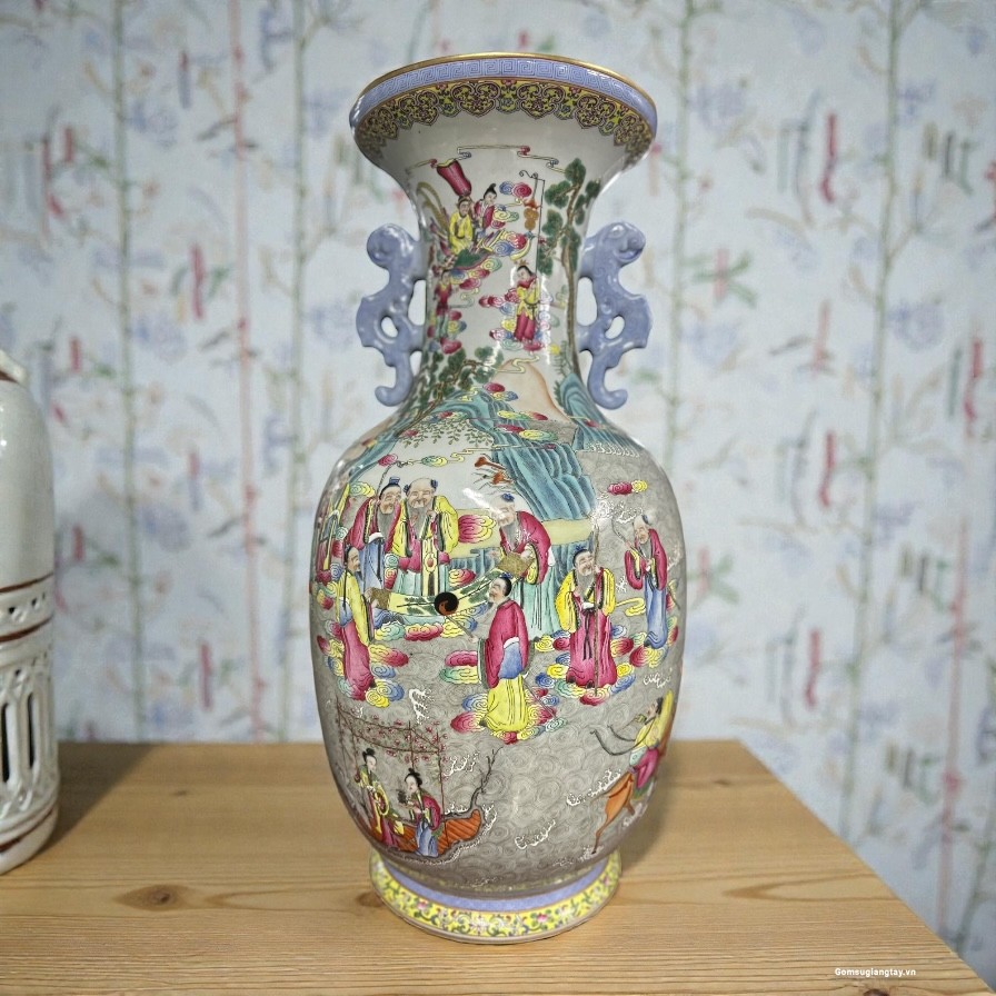 Độc bình quần tiên du xuân