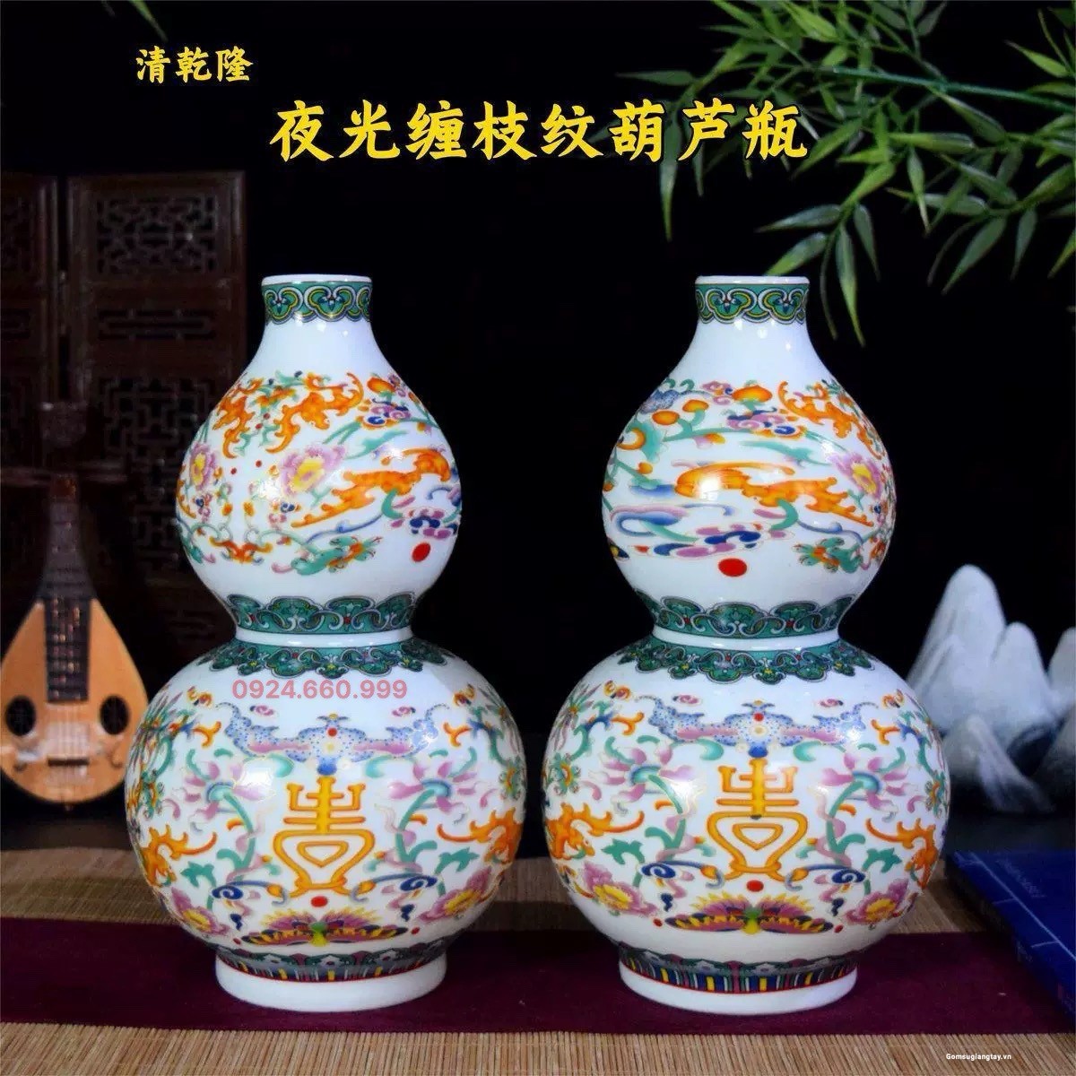 Hồ lô phúc lộc deco